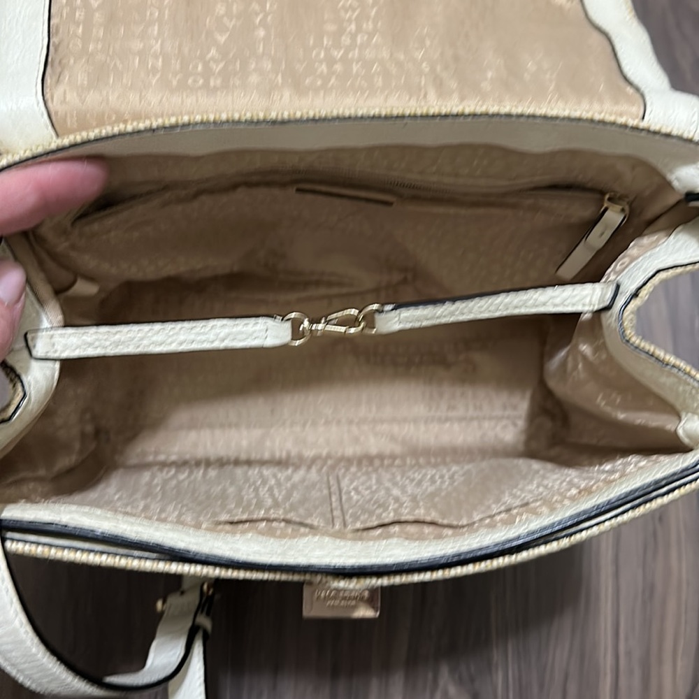 Kate Spade White and Beige Purse - Picture 5 of 11